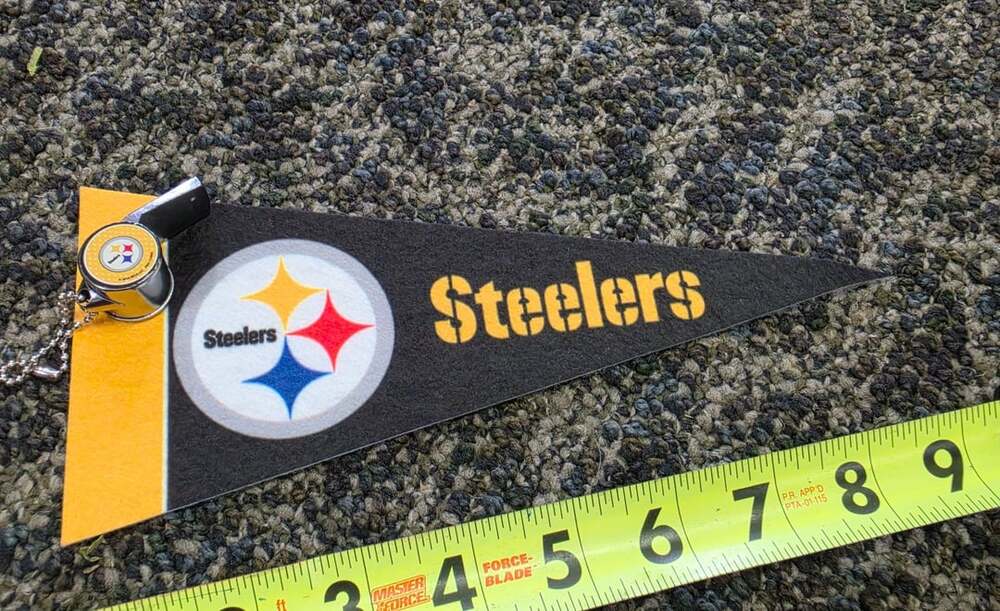 NFL Pittsburgh Steelers Mini Pennant And Whistle Set